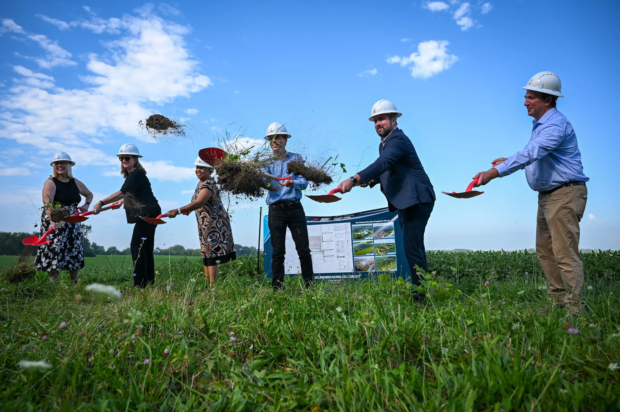 Construction begins on 20,000-panel community solar project in west Rockford